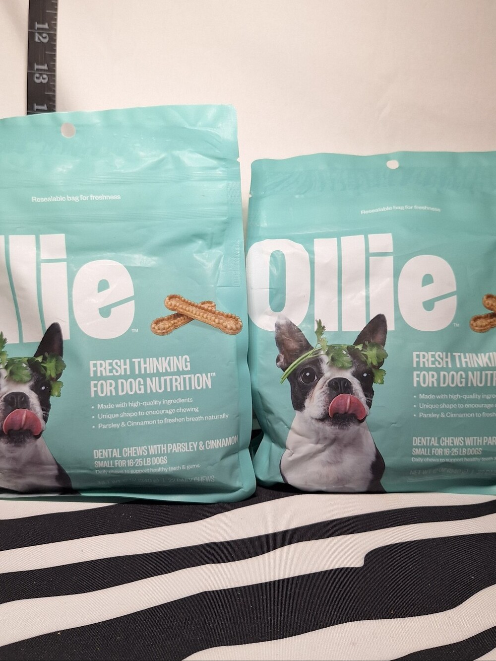NWT (New in Bag) Ollie Dental Chews Small X2 Bags